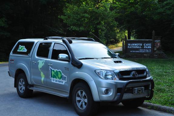 Visita ao Mammoth Cave National Park, em Kentucky, nos Estados Unidos